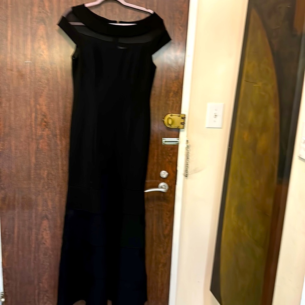 Black Vince Camuto gown worn once